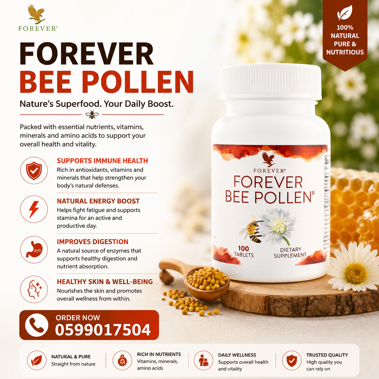 forever bee pollen in ghana