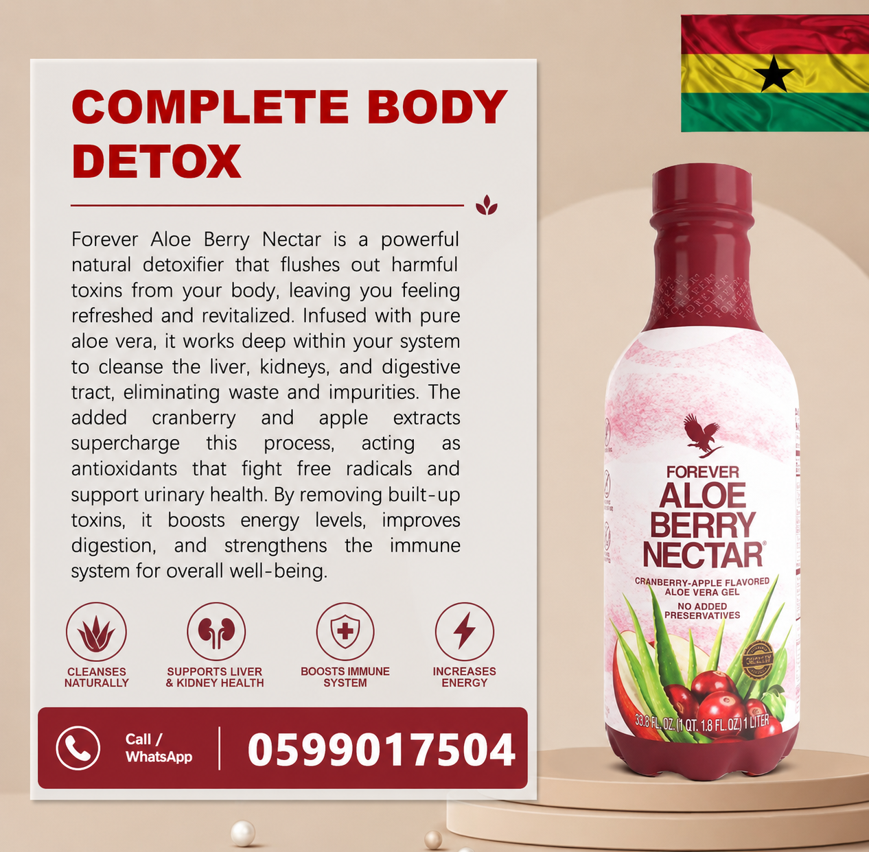 forever aloe berry nectar in ghana