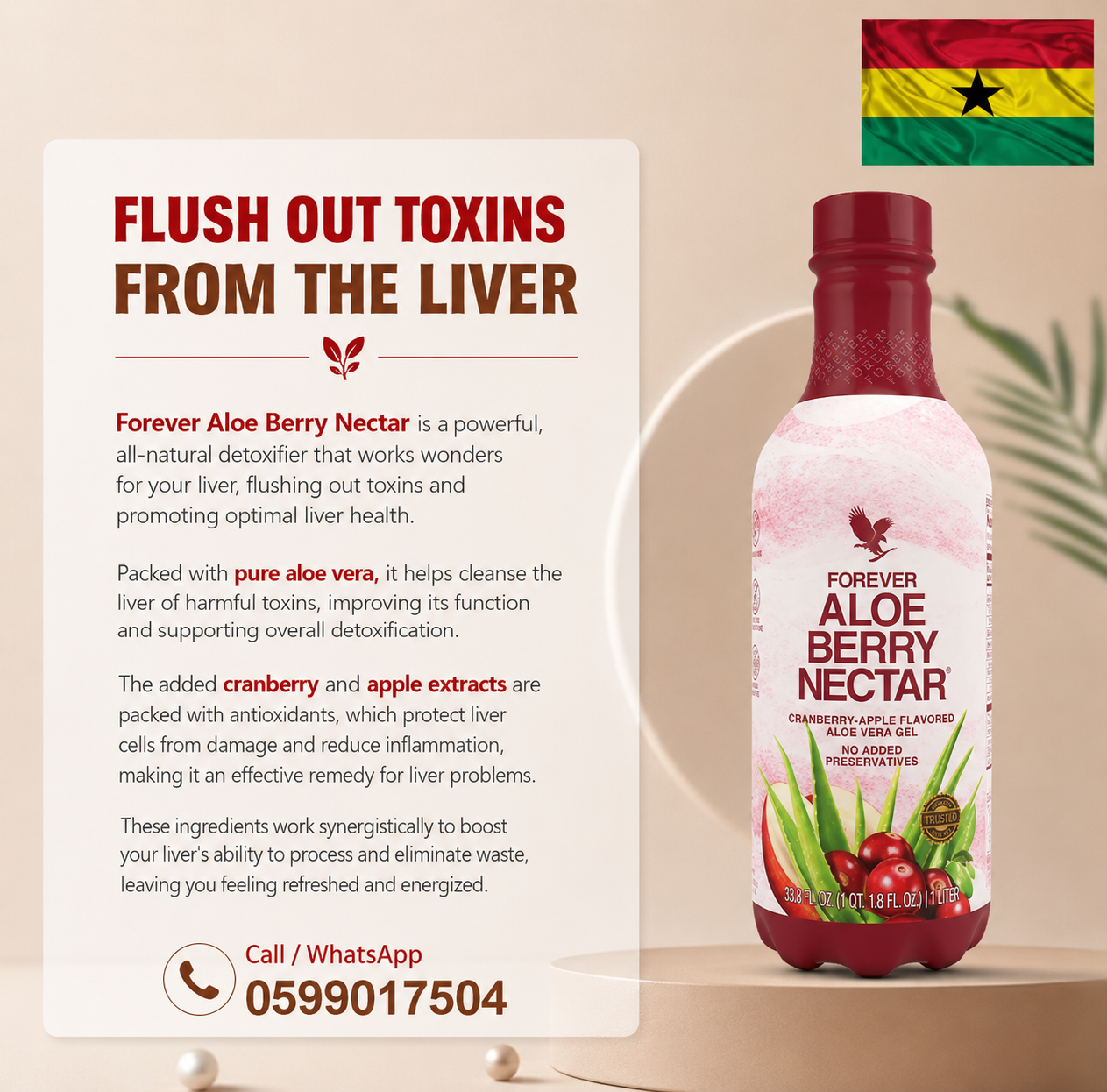 forever aloe berry nectar in ghana