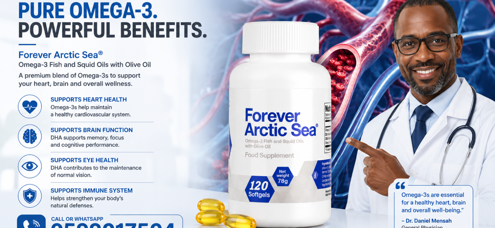 forever arctic sea capsules in ghana