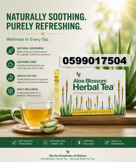 forever aloe blossom herbal tea