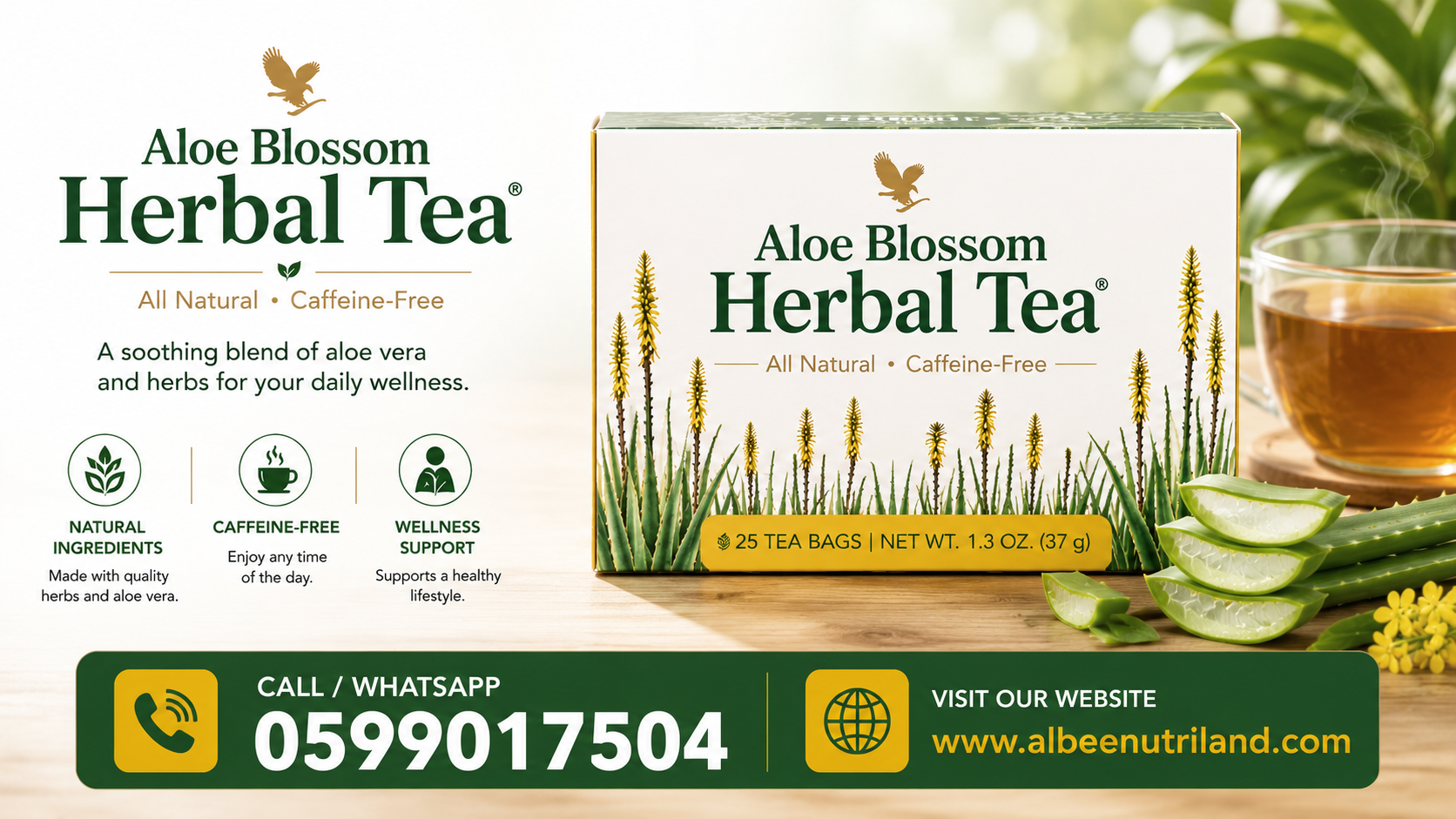 forever aloe blossom herbal tea