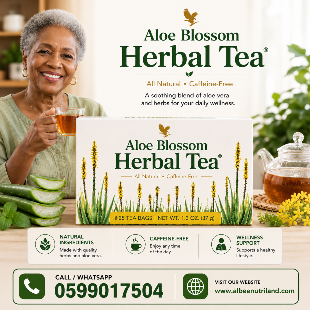 aloe blossom herbal tea