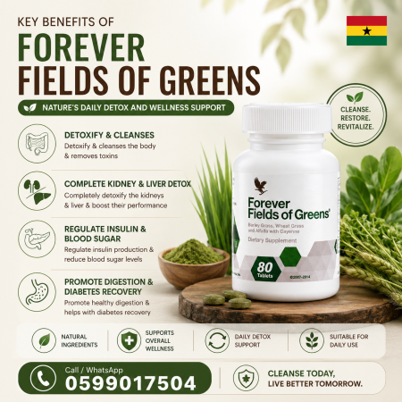 forever fields of greens in ghana