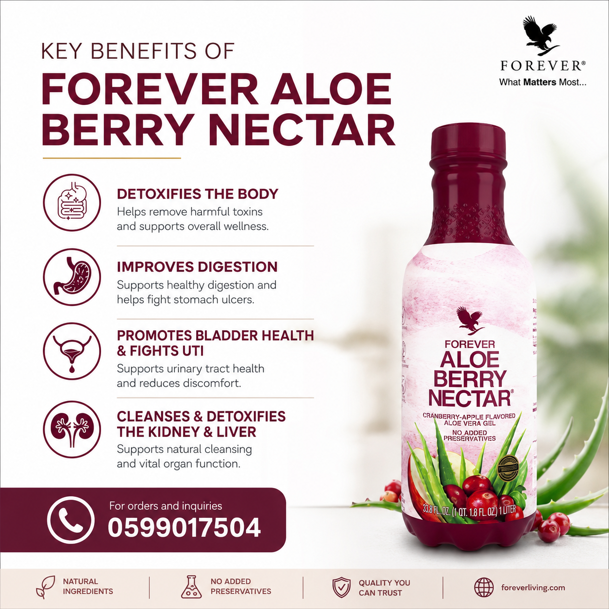 forever aloe berry nectar in ghana