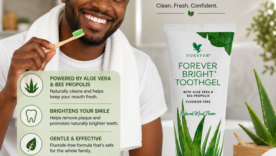 forever aloe bright toothgel