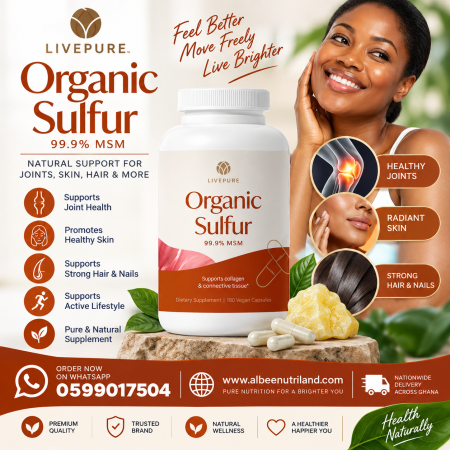 Live Pure Organic Sulfur