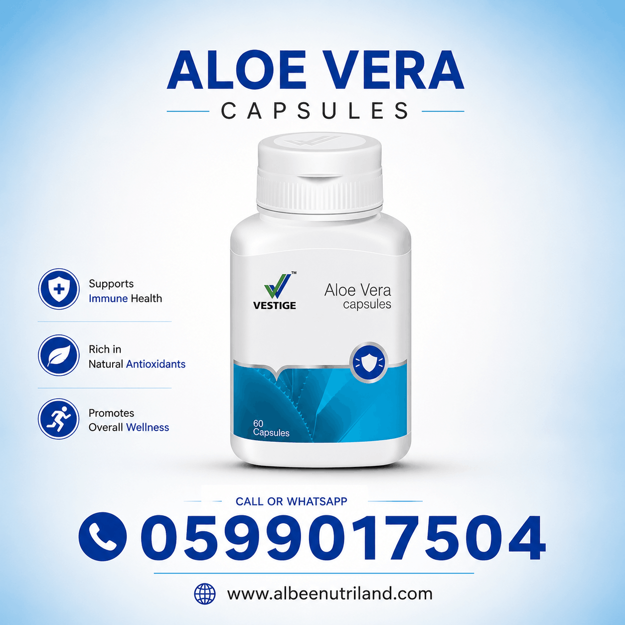 Vestige Aloe Vera wellness product