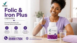 Vestige Folic And Iron Plus iron and folic acid supplement