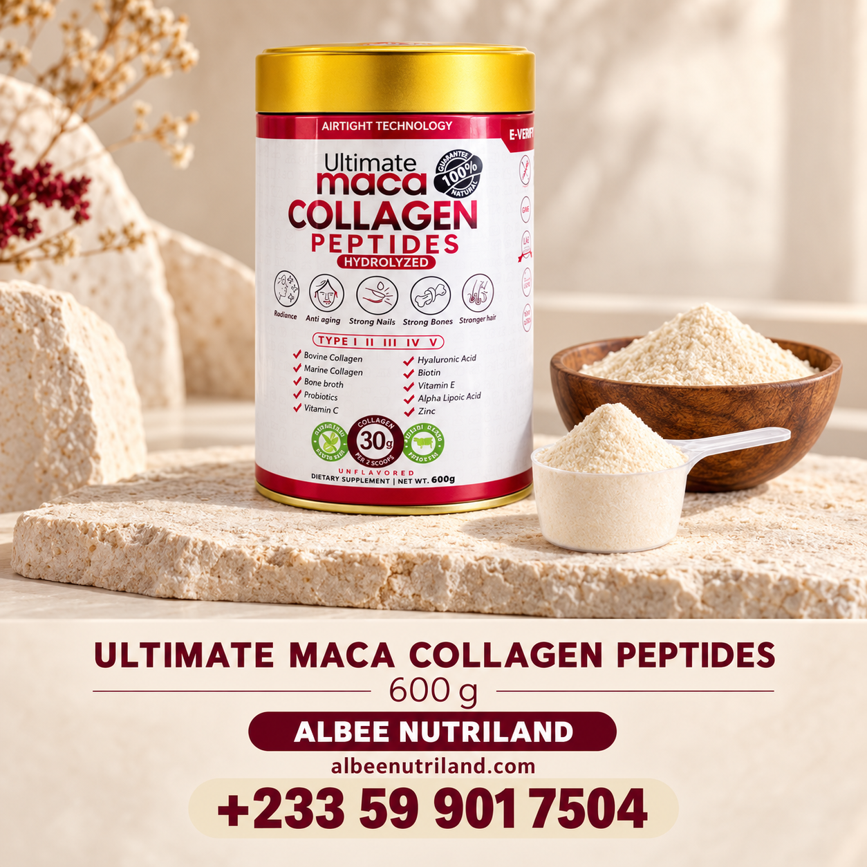 Ultimate Maca Collagen Peptides