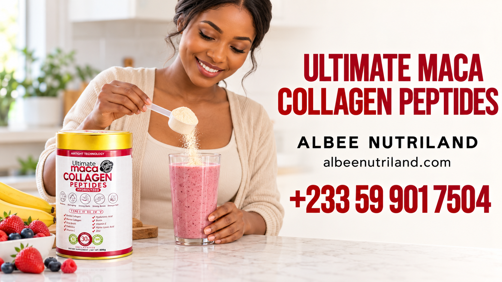 Ultimate Maca Collagen Peptides