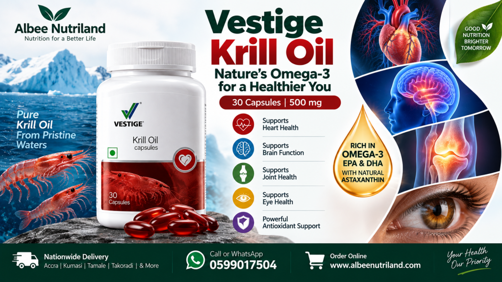 Vestige Krill Oil 30 capsules in Ghana