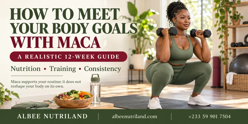 Body goals with maca