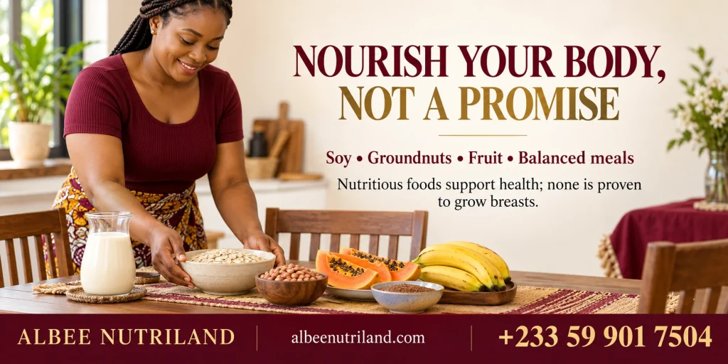 Foods for fuller breasts