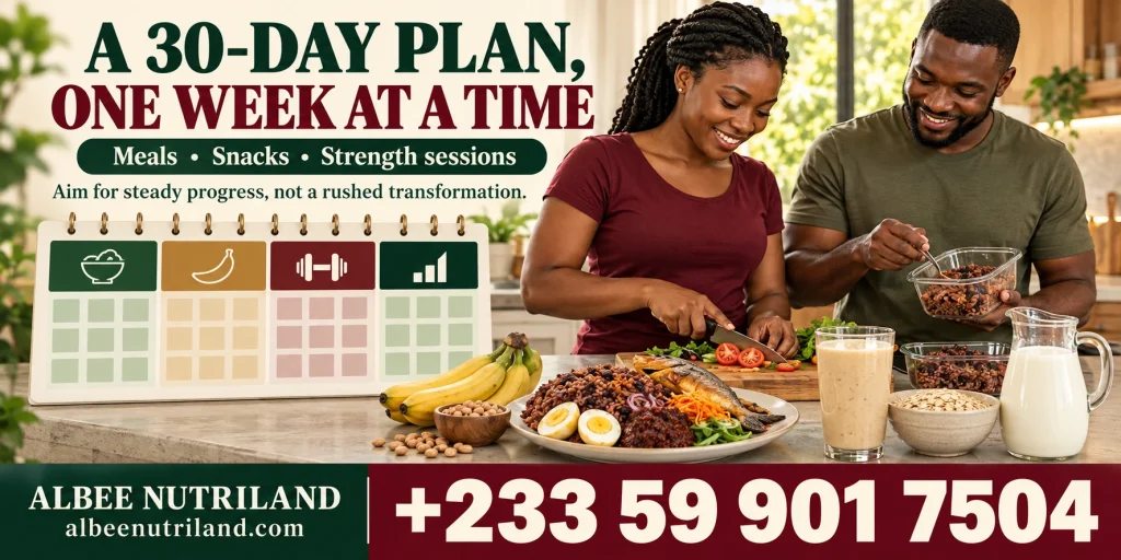 Gain weight in 30 days