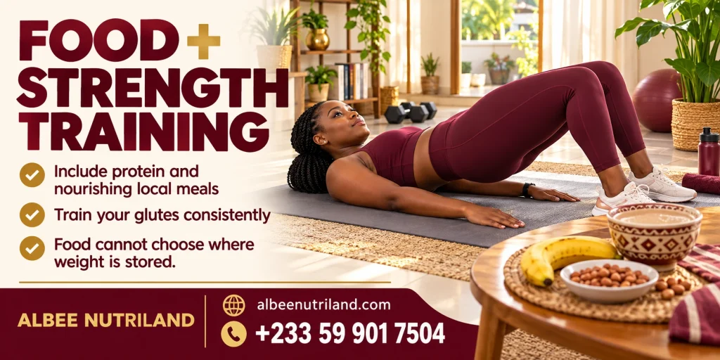 Local foods for a curvy body: Hausa koko, groundnuts and banana