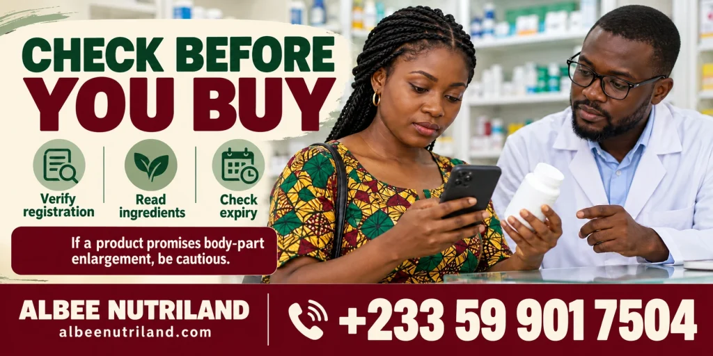 Hips and butt pills sold in Ghana: are they safe?