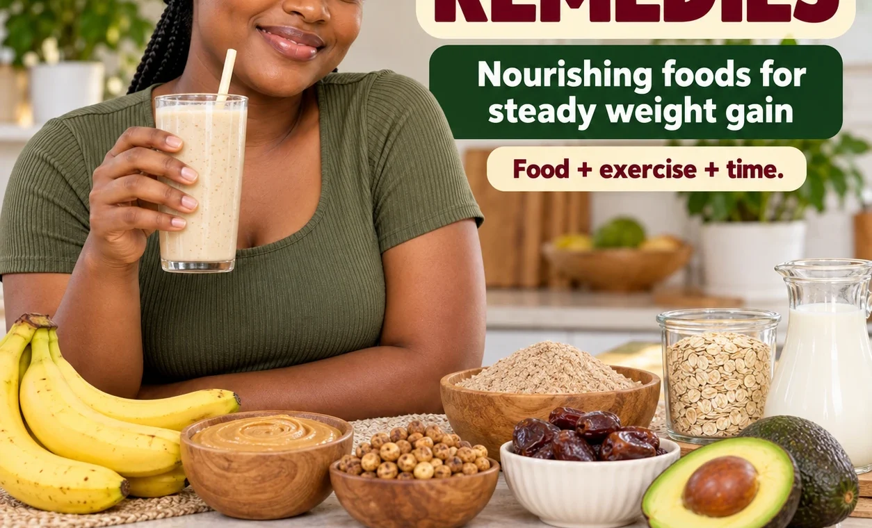 Home remedies to gain weight