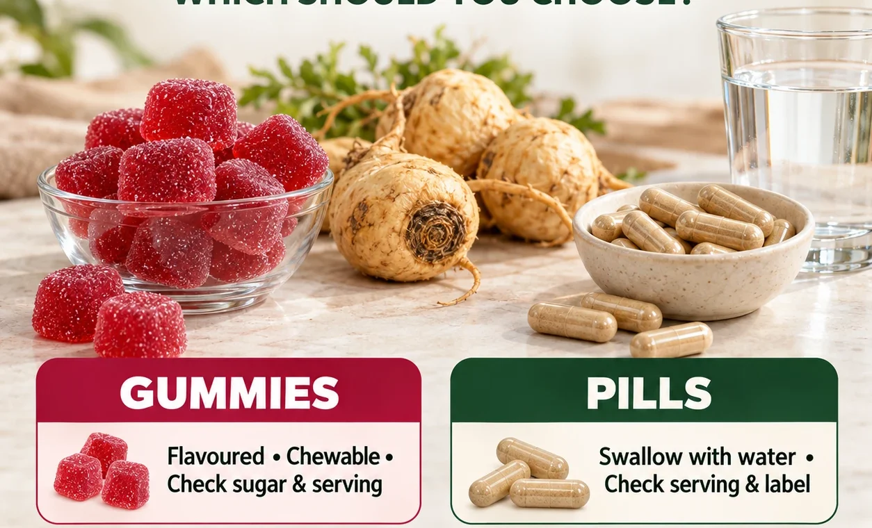 Maca Gummies vs Pills: Which Should You Choose?