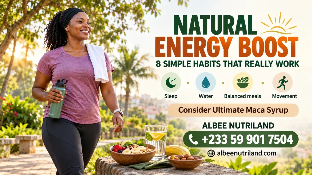 Natural Energy Boost: 8 Simple Habits That Really Work