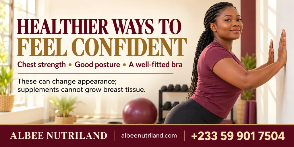 Breast enlargement supplements sold in Ghana: an honest guide before you buy