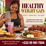 Weight gain supplements for women: protein shake, mass gainer and maca powder
