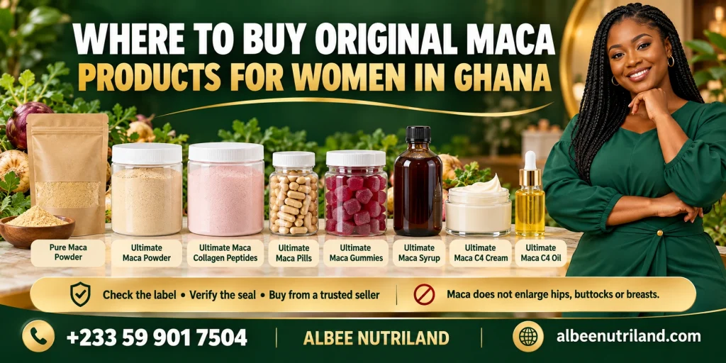 Original Maca for Women in Ghana