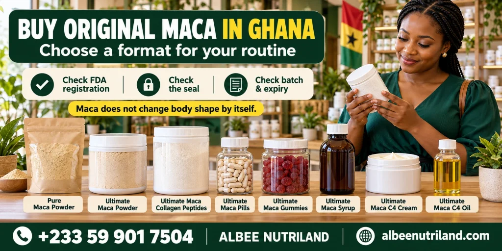 Original Maca for Women in Ghana